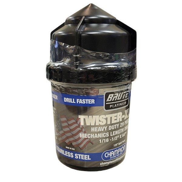 TwisterXL28 Brute Mechanics Drills 29 Piece Spring Creek Products